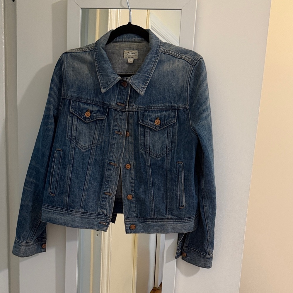 J. Crew Classic Blue Denim Jacket